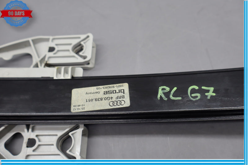 Load image into Gallery viewer, 12-18 Audi A6 Rear Left Driver Side Door Window Regulator 4G0839461 Oem
