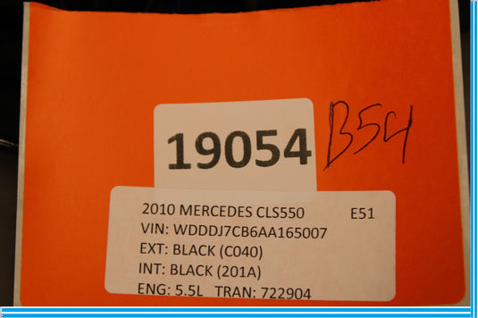 06-11 Mercedes CLS550 W221 Front Right Side Seat Belt Bolt Trim Panel Oem