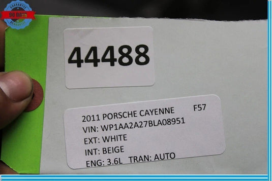 11-18 Porsche Cayenne 958 Engine Carrier Crossmember Support Bar Bracket OEM
