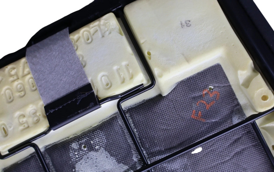 07-15 Audi Q7 Rear 3rd Third Row Seat Lower Bottom Cover Cushion 4L0885375A Oem