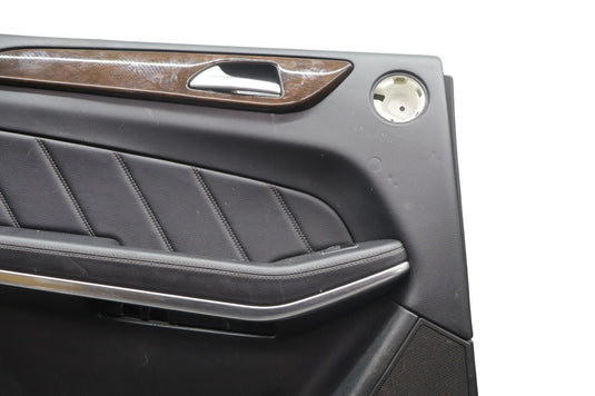 13-16 Mercedes X166 GL450 GL550 Rear Left Driver Side Interior Door Panel Oem