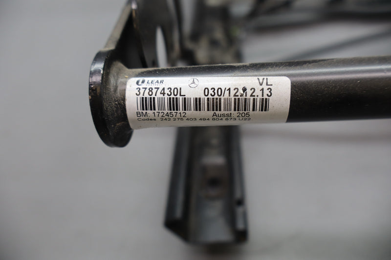 Load image into Gallery viewer, 05-20 Mercedes R172 SLK350 SLK250 Left Side Seat Track Rail Frame w/ Motors Oem
