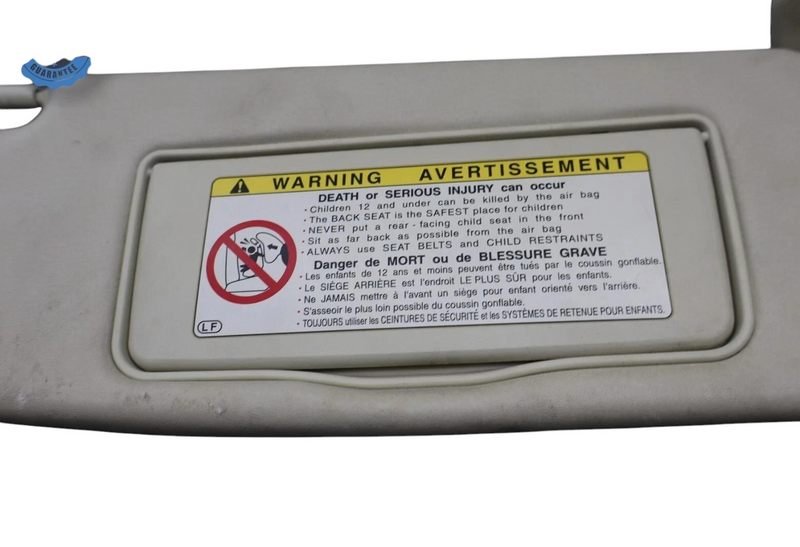 Load image into Gallery viewer, 02-05 Lexus Z40 SC430 Right Passenger Side Windshield Sun Visor Shade Oem
