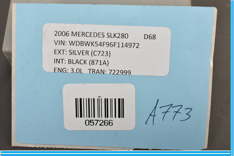 Load image into Gallery viewer, 05-11 Mercedes SLK280 SLK350 R171 Central Gateway Control Module ECU Oem
