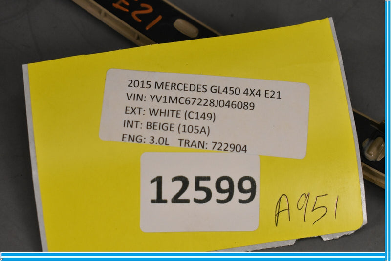 Load image into Gallery viewer, 12-19 Mercedes GL450 X166 HVAC AC A/C Climate Control Switch Bezel Trim Oem
