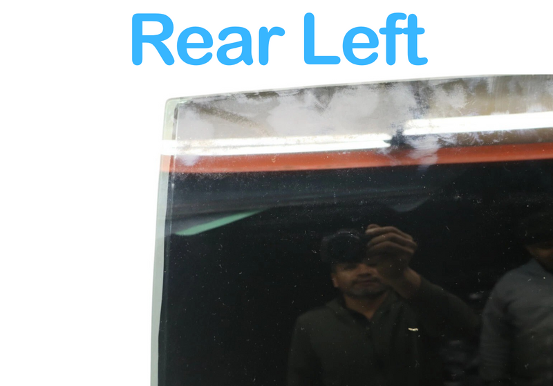 Load image into Gallery viewer, 01-06 Lexus LS430 Rear Left Driver Side Door WIndow Auto Glass 43R00035 Oem
