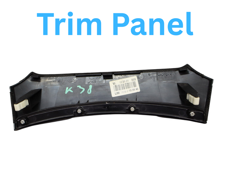 Load image into Gallery viewer, 11-13 Hyundai Equus Dash Instrument Center Lower Filler Trim Panel Black Oem
