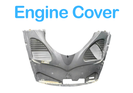 04-13 Maserati Quattroporte M139 Engine Motor Cover Panel Trim 67065000 Oem