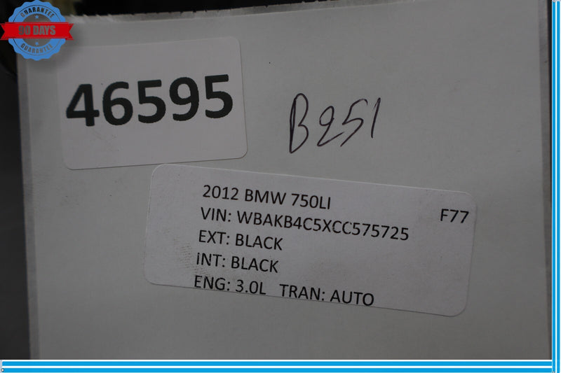 Load image into Gallery viewer, 09-12 BMW 750Li F02 Engine Fuse Box Fusebox Lid Cover Housing Black Oem
