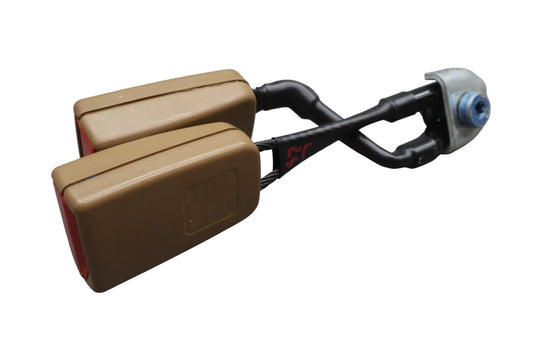 07-13 Mercedes W221 S550 S63 AMG Rear Right Center Seatbelt Buckle Beige Oem