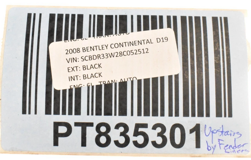 Load image into Gallery viewer, 07-11 Bentley Continental GTC Rear Luggage Compartment Trim Black 3W7863721A OEM
