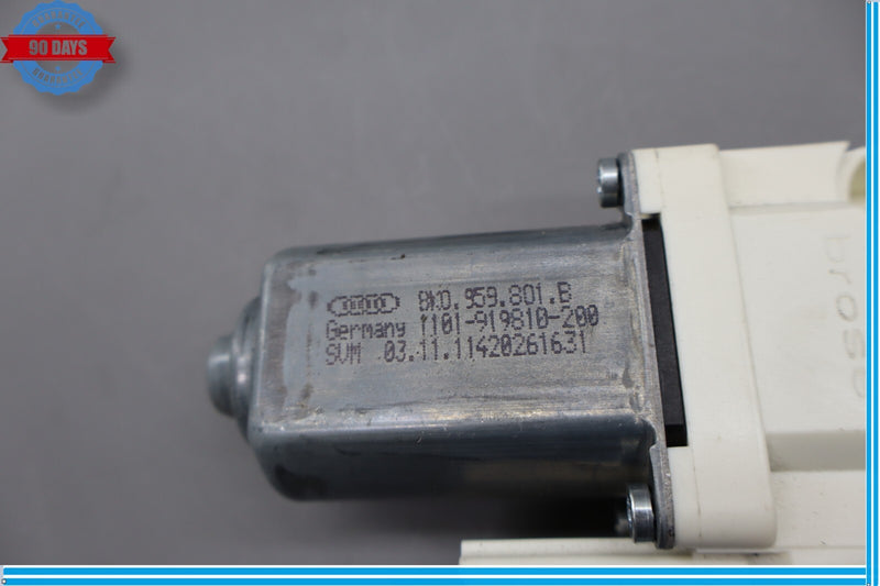 Load image into Gallery viewer, 10-18 Audi A7 Quattro Rear Right Passenger Side Door Window Regulator Motor Oem
