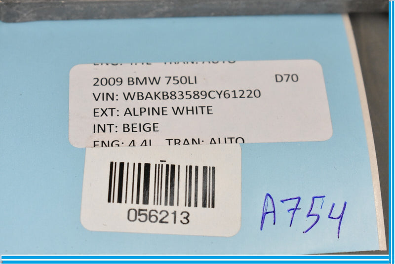 Load image into Gallery viewer, 09-15 BMW 750I 750LI F01 F02 Front Right Side Seatbelt Retractor Module Oem
