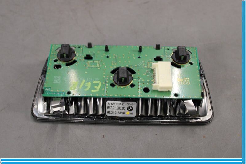 Load image into Gallery viewer, 09-15 BMW 750Li F01 F02 Rear Interior Overhead Console Dome Reading Light Oem
