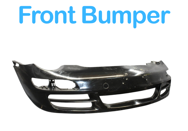 Load image into Gallery viewer, 05-08 Porsche 911 Carrera Front Bumper Cover Panel Black 99750531100 Oem
