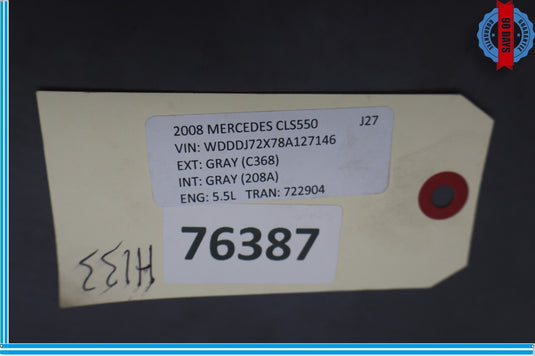 06-11 Mercedes W219 CLS550 CLS500 Front Left Dashboard Panel Trim Cover Oem