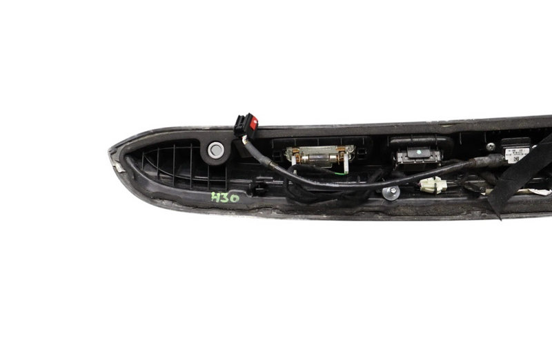 Load image into Gallery viewer, 14-17 Maserati Ghibli Rear Trunk Lid Finisher Trim Light Bar W/ Camera Black Oem
