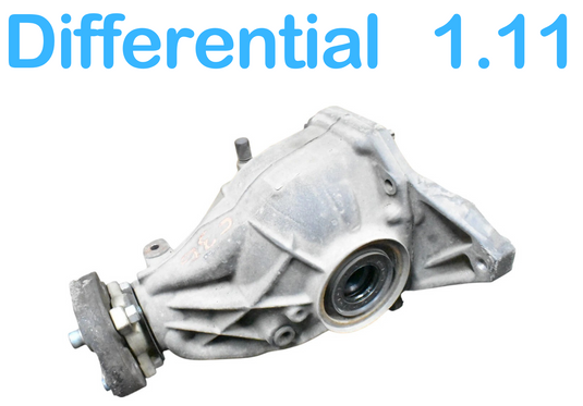 08-16 Mercedes W207 E550 C350 RWD Rear Diff Differential Axle Carrier 1.11 OEM