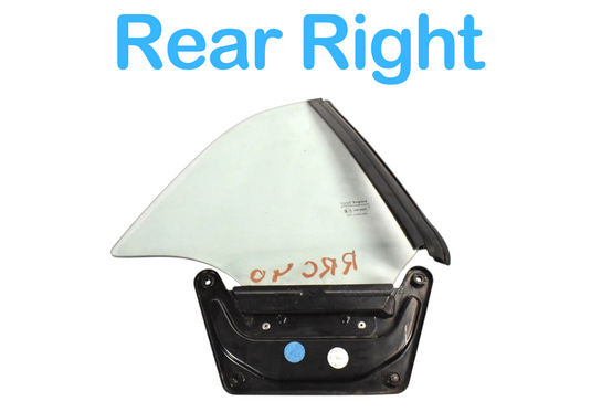 97-06 Jaguar XK8 XKR X100 Rear Right Passenger Door Window Glass 43R-00002 Oem