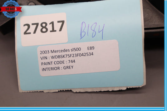 03-08 Mercedes R230 SL500 SL55 AMG Left Driver Side Door Audio Speaker Bose OEM