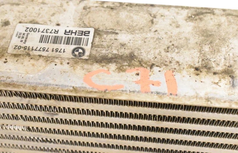 Load image into Gallery viewer, 10-17 BMW 535i 740Li Turbo Engine Motor Intercooler Radiator 17517577115 Oem

