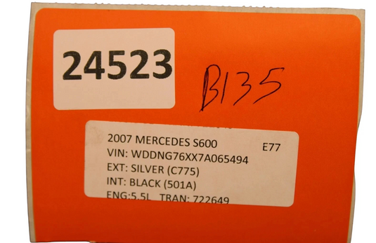 07-13 Mercedes S600 S550 Front Hood Lock Unlock Latch Release A2218800264 Oem