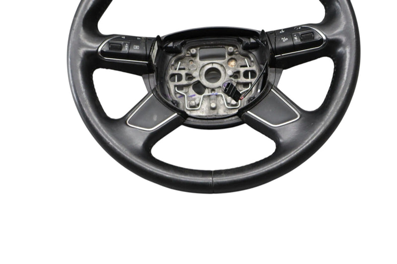 Load image into Gallery viewer, 11-18 Audi A8L A8 Quattro Steering Wheel Black 4H0419091AA Oem
