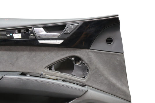 11-18 Audi A8 A8L Quattro Front Left Driver Side Interior Door Panel Trim Oem