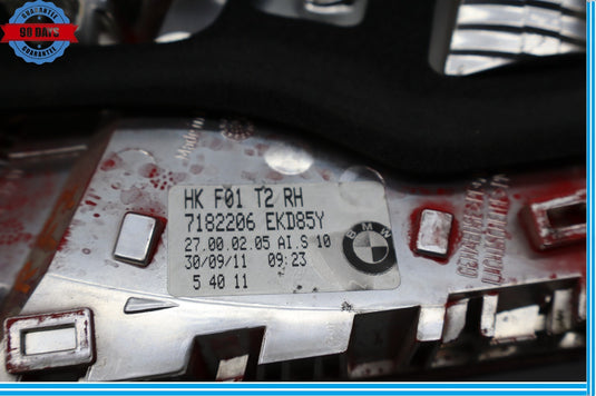 09-12 BMW 740i 750i Rear Right Passenger Side Taillight Tail Light Lamp Oem