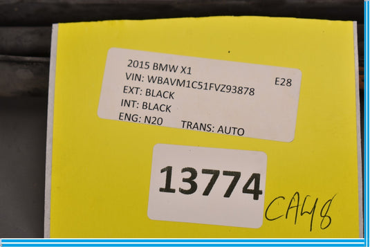 12-15 BMW E84 X1 Rear Right Passenger Side Track Bar Lower Control Arm Oem