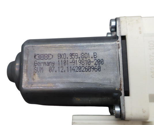 10-18 Audi A8 Quattro S8 RS7 Rear Right Side Door Window Regulator Motor OEM
