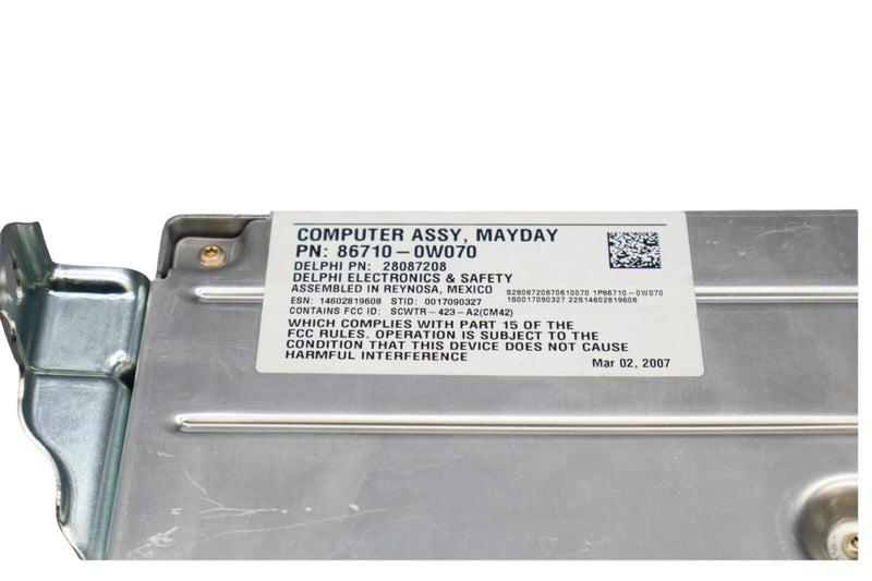 Load image into Gallery viewer, 07-09 Lexus LS460 Mayday Communication Control Module Switch Unit 867100W070 OEM

