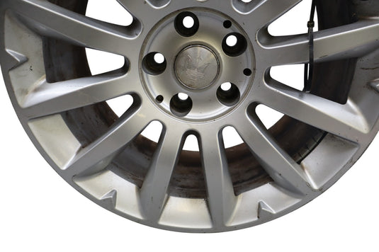 14-15 Maserati Ghibli 8.5X18H2 18'' 12-Spoke Rear Alloy Wheel Rim 670019917 Oem