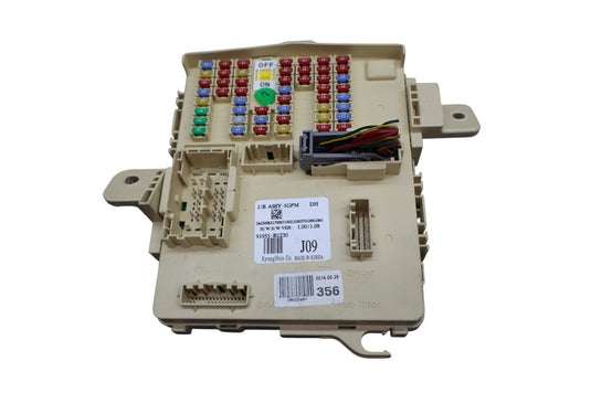 14-16 Hyundai Genesis Dash Fuse Box Relay Junction Block 91951-B1230 Oem