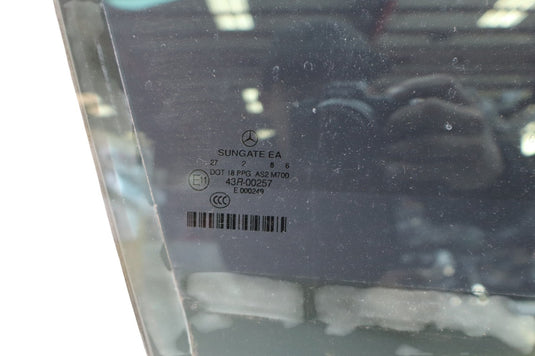 07-13 Mercedes S400 S550 Front Right Passenger Side Door Window Glass Oem