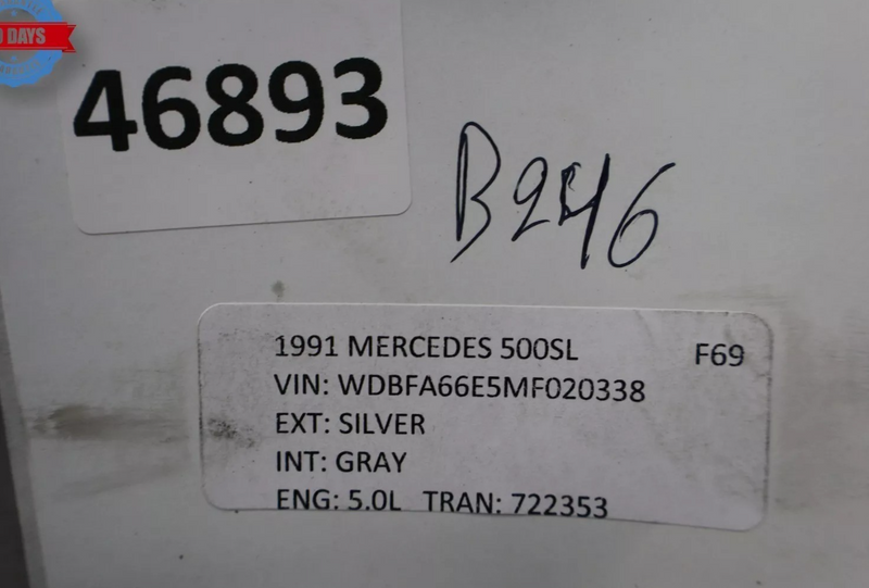 Load image into Gallery viewer, 90-93 Mercedes 500SL 300SL 600SL R129 Cruise Control Actuator 0005453365 Oem
