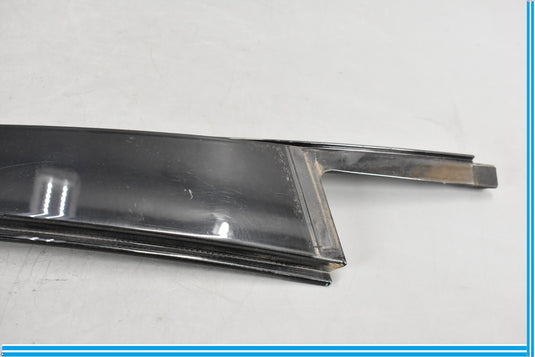 09-15 BMW 750i 750Li Rear Left Side B Pillar Door Cover Molding Trim Black Oem