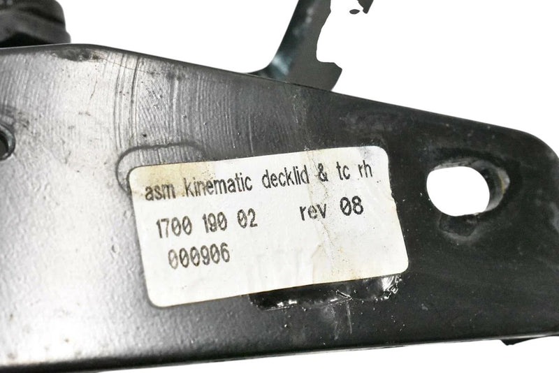 Load image into Gallery viewer, 04-09 Cadillac XLR Right Trunk Kinematic Decklid Lift Hinge Frame 170019002 OEM
