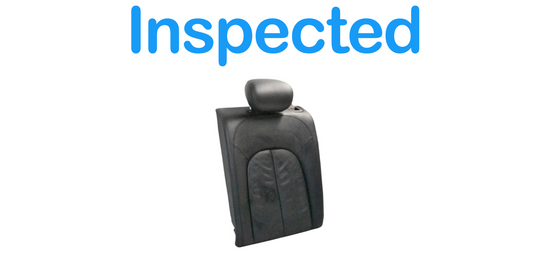 12-18 Audi A7 S7 RS7 Quattro Rear Left Driver Side Seat Upper Cushion Black OEM