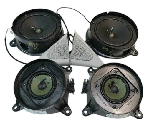 00-06 Mercedes W215 CL600 Complete Door Audio Sound Speakers Set of 6 Pc