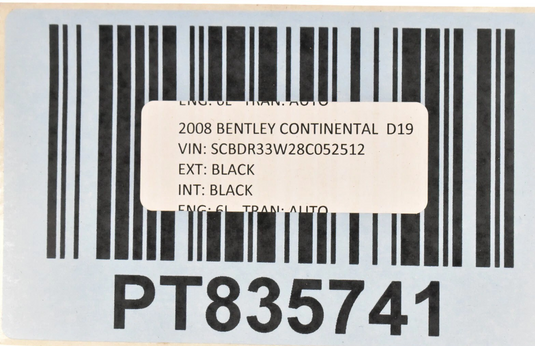 04-10 Bentley Continental Rear Right Passenger Interior Panel Trim 3W7867044 Oem