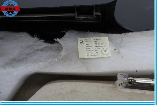 11-17 Volkswagen Touareg Rear Left Side Trunk Quarter Panel Trim Cover OEM