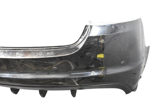12-15 Jaguar XF XFR XFR-S Rear Bumper Cover Panel Assembly Black C2Z14002XXX Oem