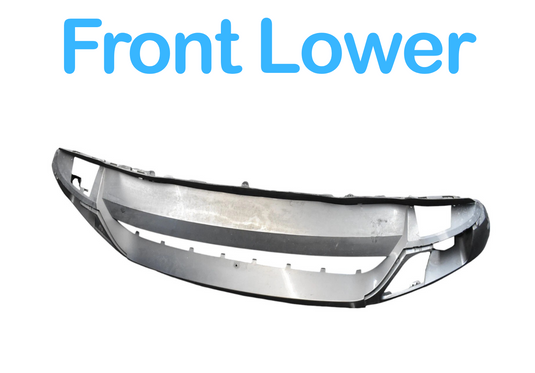 11-14 Volkswagen VW Touareg Front Bumper Lower Valance Cover 7P6807061E Oem