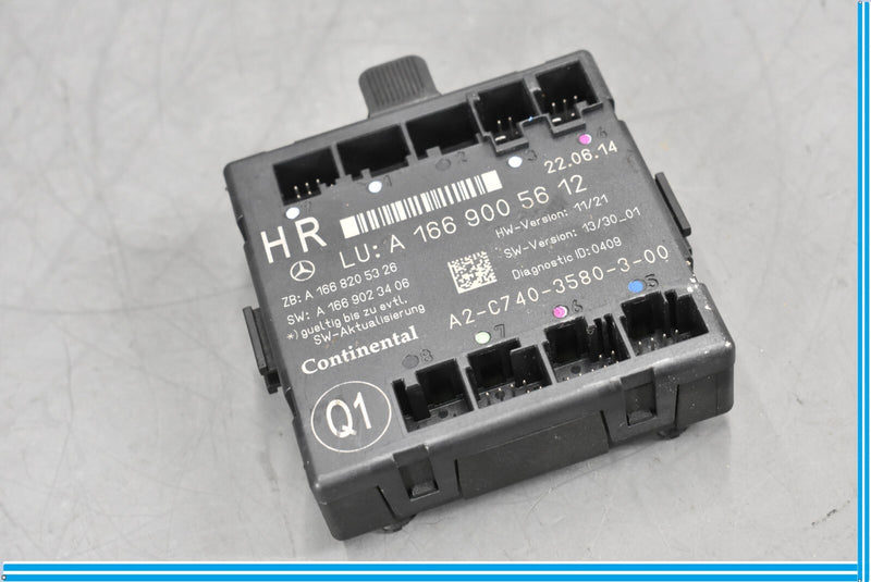 Load image into Gallery viewer, 13-16 Mercedes GL450 X166 Rear Right Passenger Side Door Control Module ECU Oem
