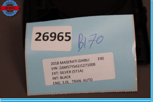 14-20 Maserati Ghibli Front Dash Dashboard Center Speaker Grille Trim Cover Oem