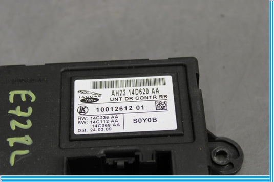 09-12 Jaguar XF XFR X250 Rear Left Driver Side Door Control Module Oem