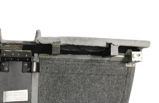 90-02 Mercedes SL500 SL320 R129 Rear Lower Storage Compartment Carpet Black Oem