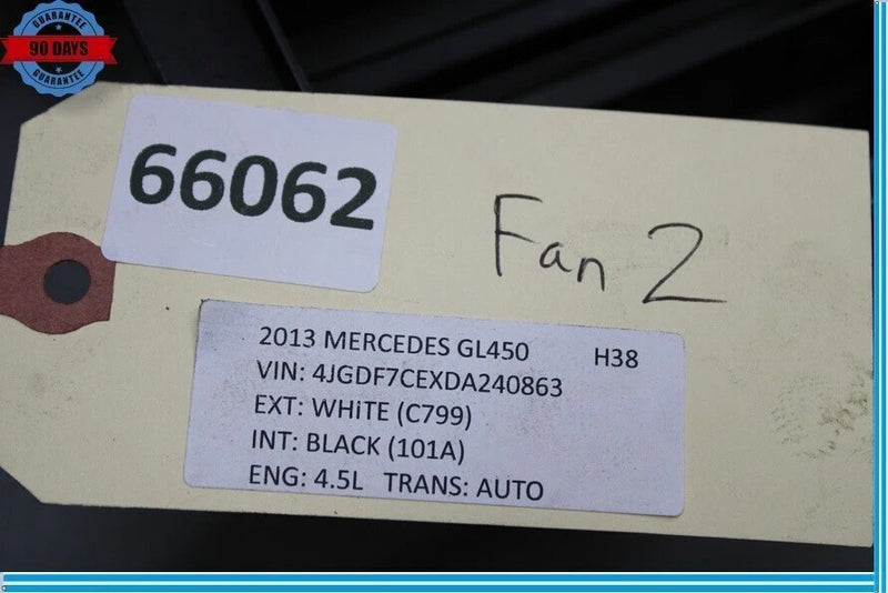Load image into Gallery viewer, 13-16 Mercedes X166 GL550 GL450 Engine Motor Radiator Cooling Fan Assembly Oem
