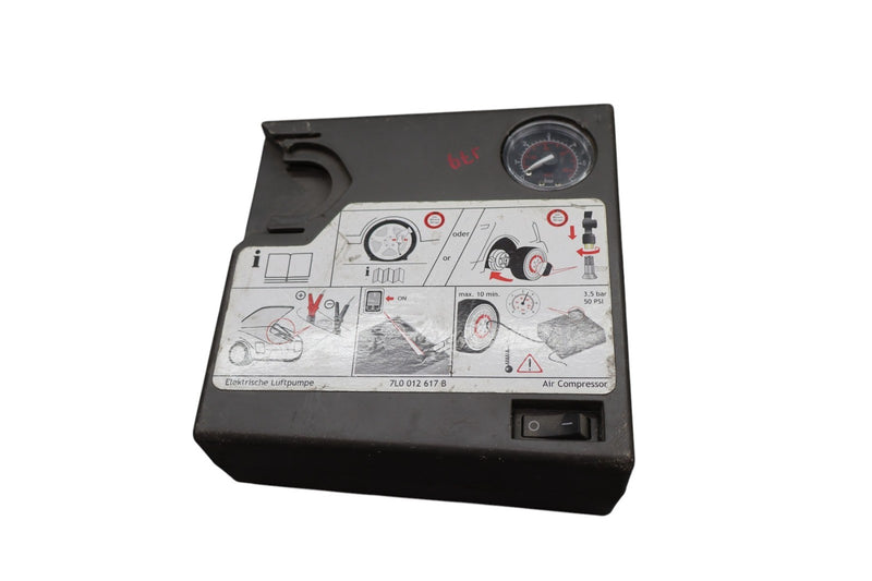 Load image into Gallery viewer, 11-17 Volkswagen VW Touareg Trunk Spare Tire Air Compressor 7L0012617B Oem
